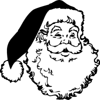 Christmas wallpaper, Free Wallpaper Downloads: Santa Claus Clipart