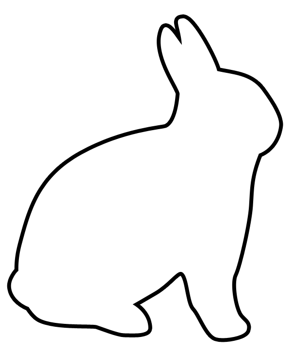 Rabbit clip art groups of gray rabbits three rabbits image 3 2 ...
