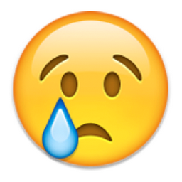 ð??¢ Crying Face Emoji (U+1F622/U+E413)