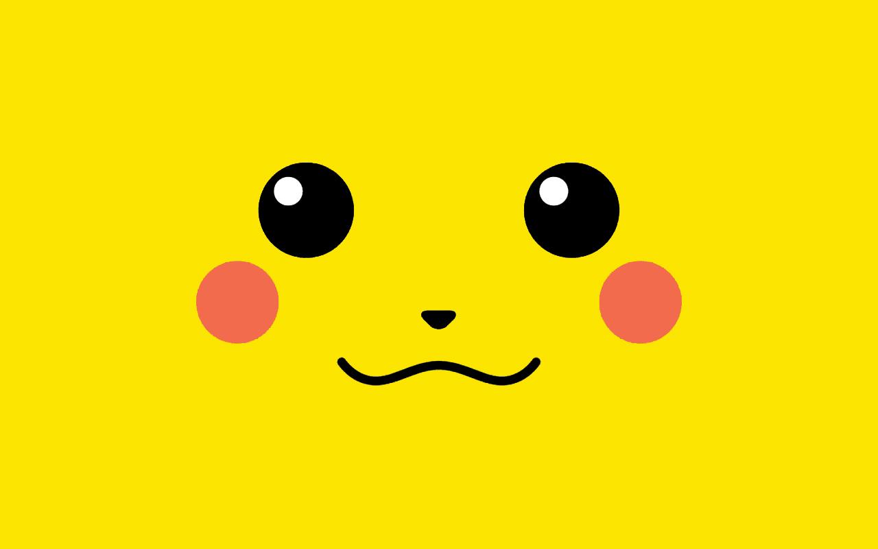 Dark Electricity Fan Art Pikachu Pkemon Sad Simple Ba