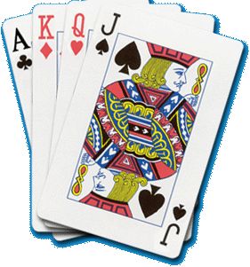 Clip Art Ladies Playing Cards Clipart