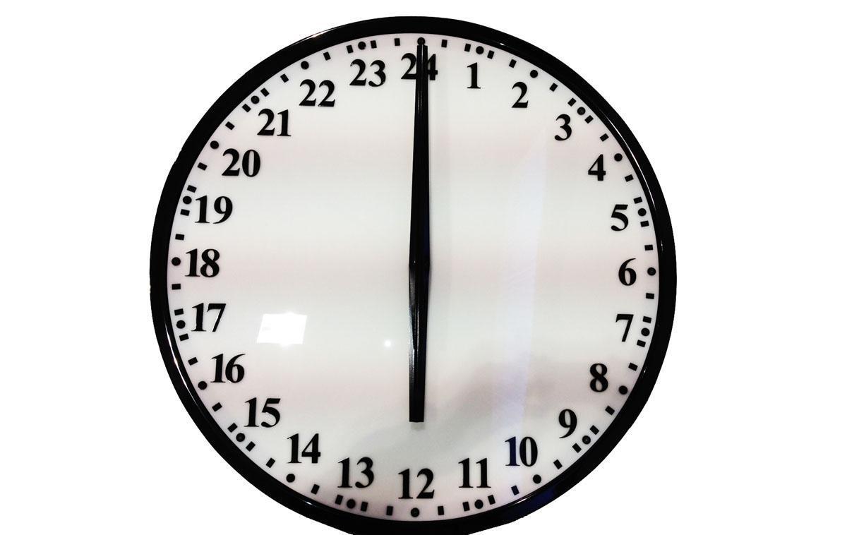 24 Hour Clock Clipart