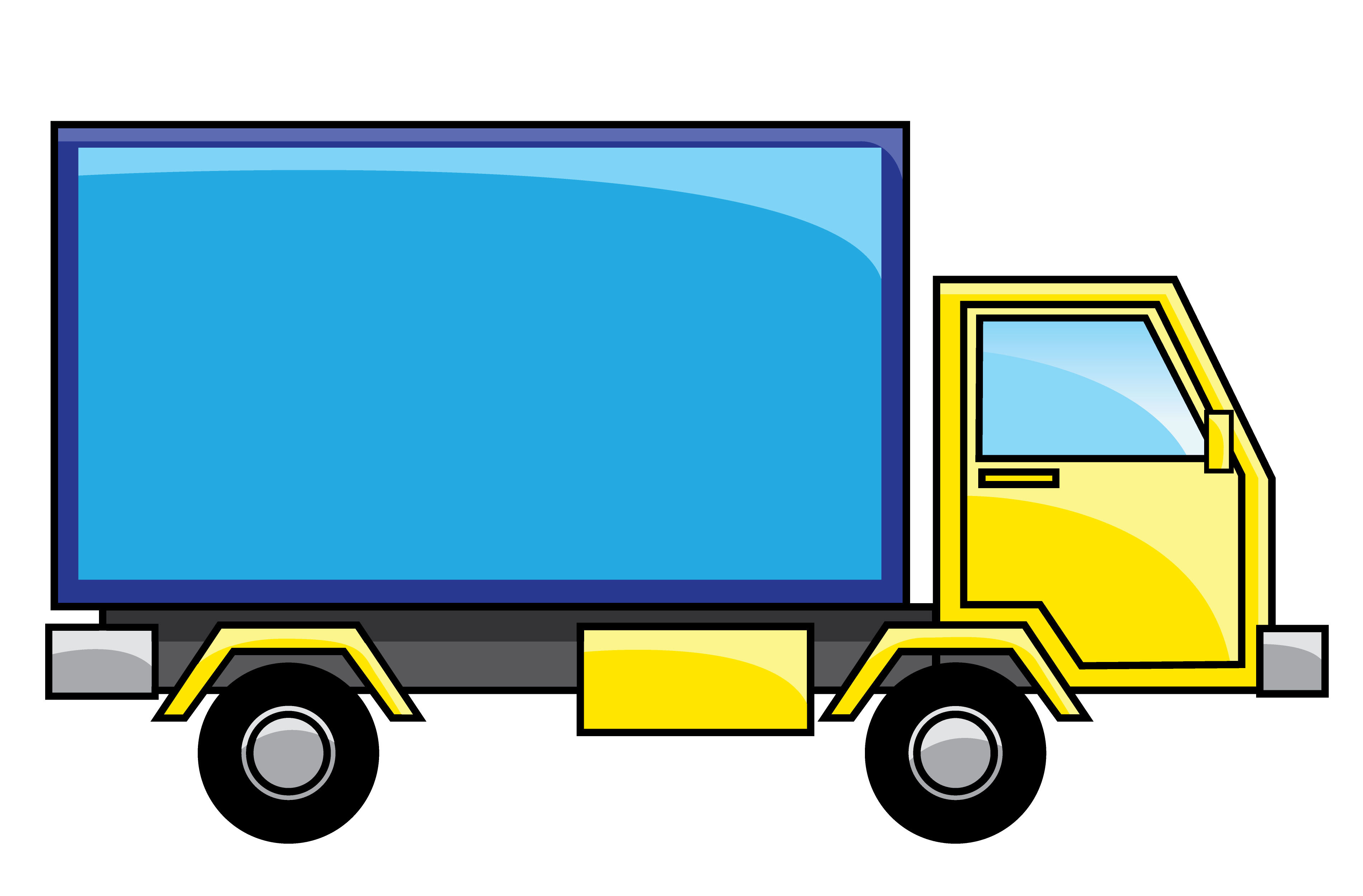 Blue Box Truck Clip art of Truck Clipart #42 — Clipartwork