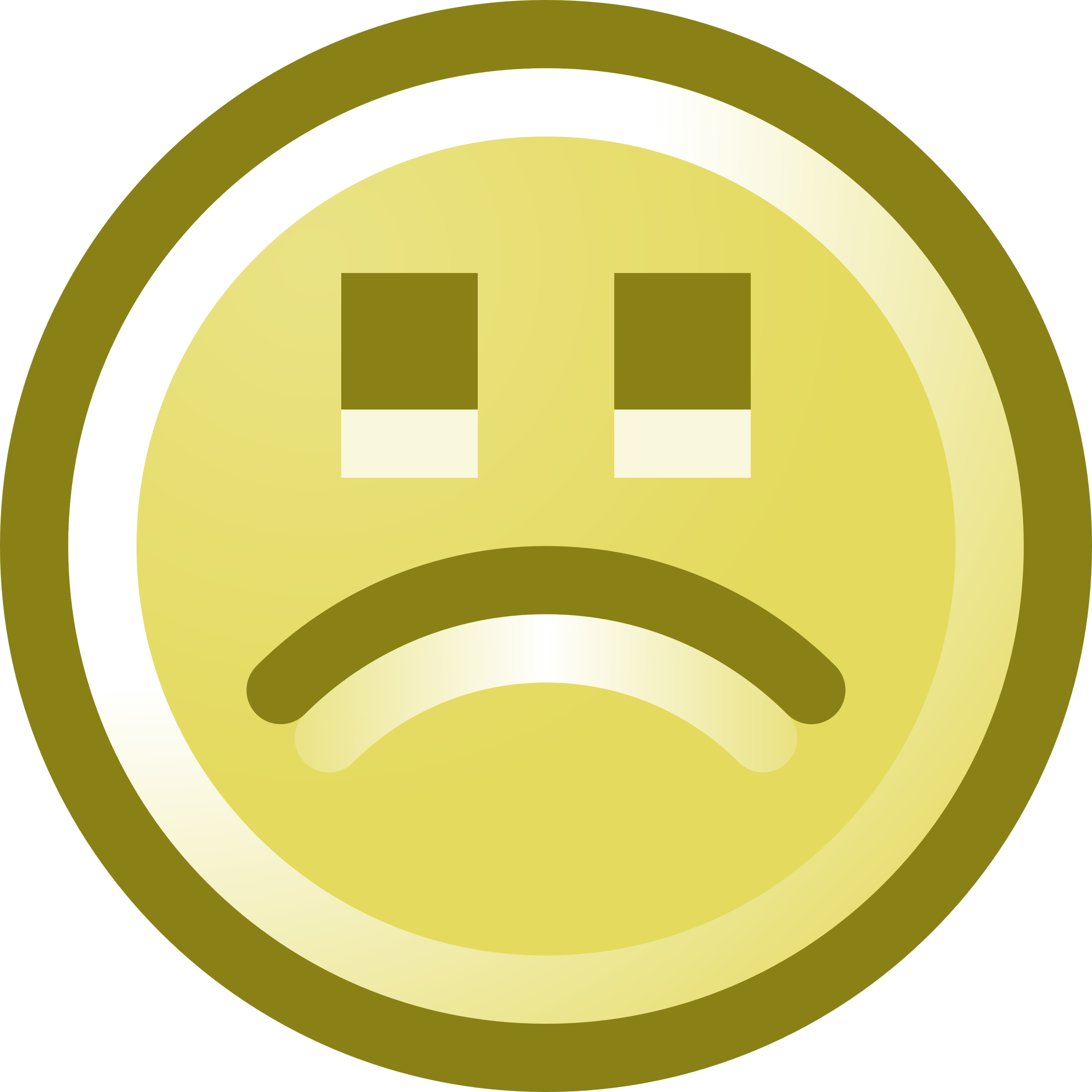 Smiley Face Frown Clipart - Free to use Clip Art Resource