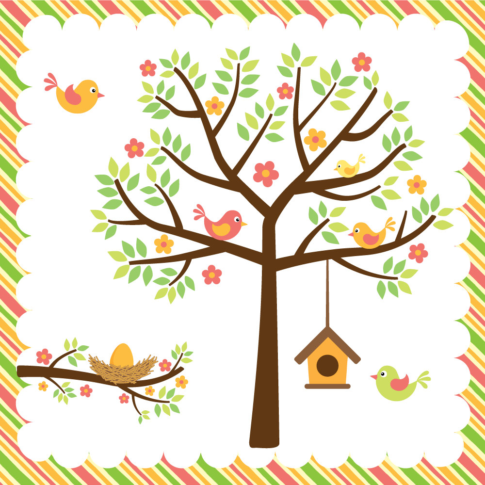Spring Tree Free Clipart