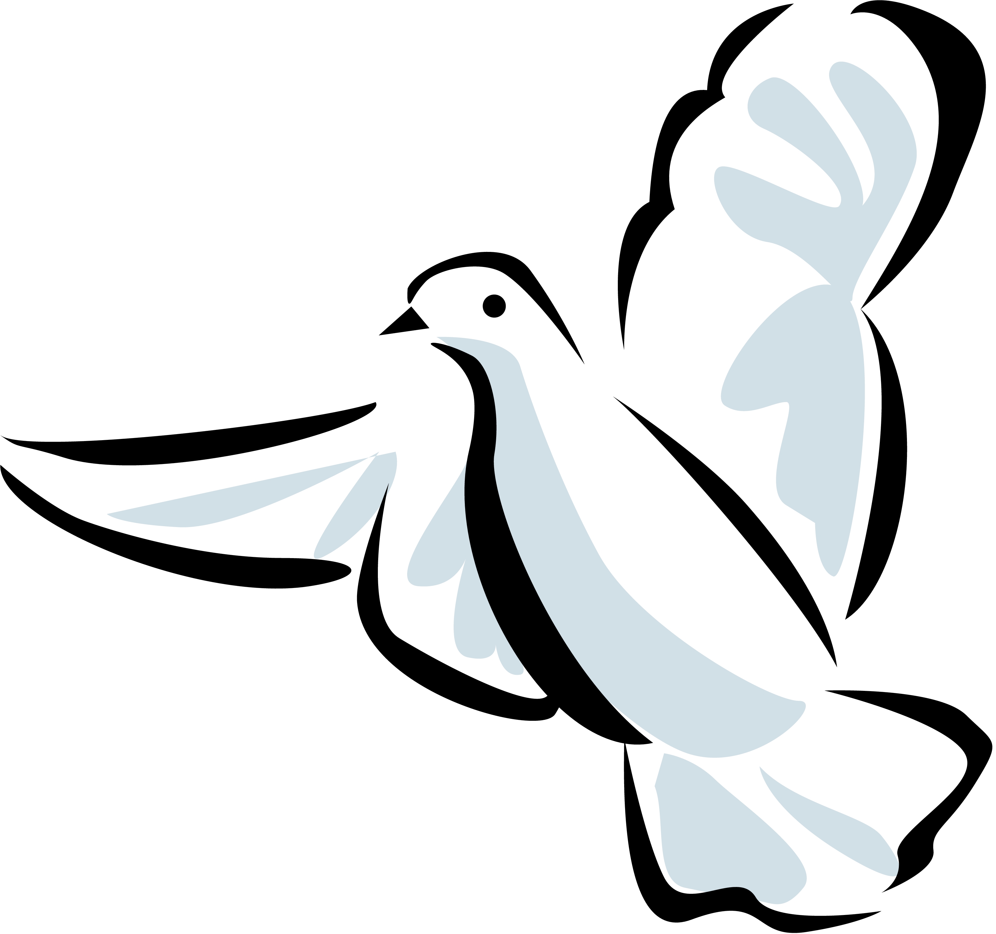 Confirmation symbols dove clipart - Cliparting.com