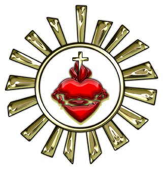 Sacred heart of jesus clipart