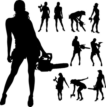 Woman silhouette free vector download (7,012 Free vector) for ...