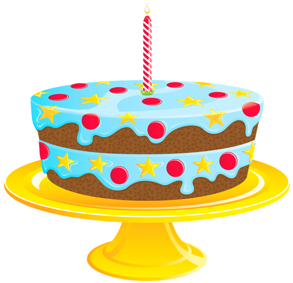 Birthday Cake Clip Art Png - ClipArt Best
