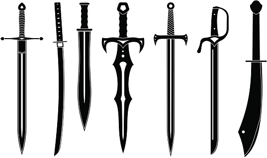 Sword Clip Art, Vector Images & Illustrations