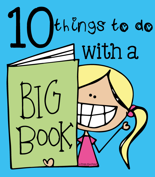 Big book center clipart