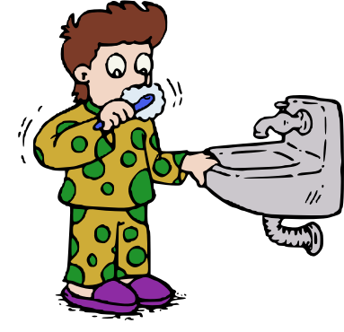 Child Brushing Teeth Clipart - Clipart 2017