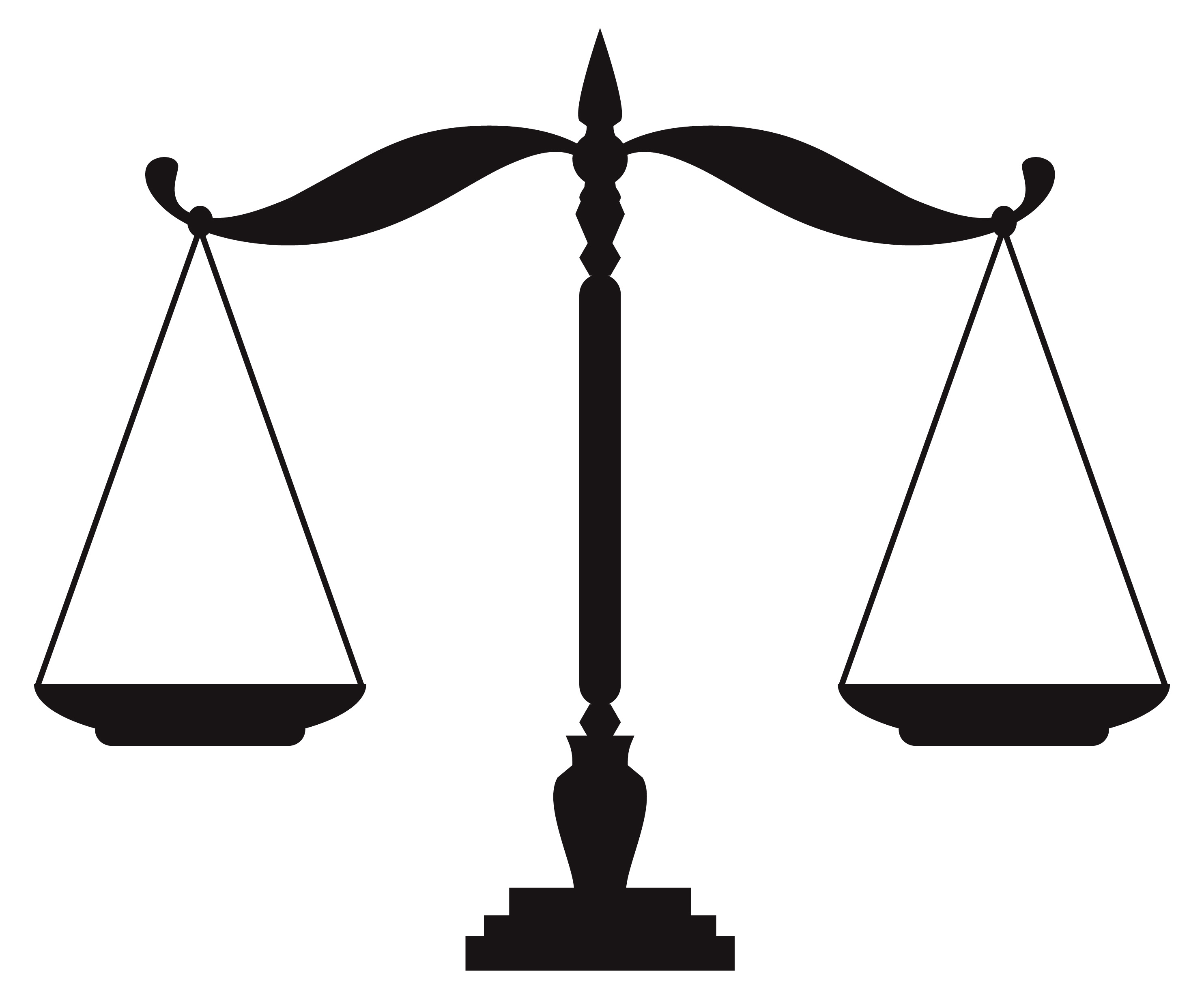 Simple Balance Scale Clipart