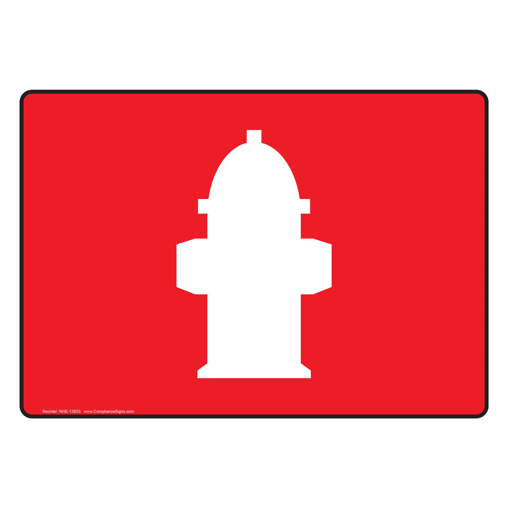 Fire hydrant signs - More information