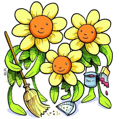 Spring cleaning clip art