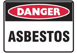 Asbestos Danger Signs - Asbestos - Hazardous Substance Signs ...