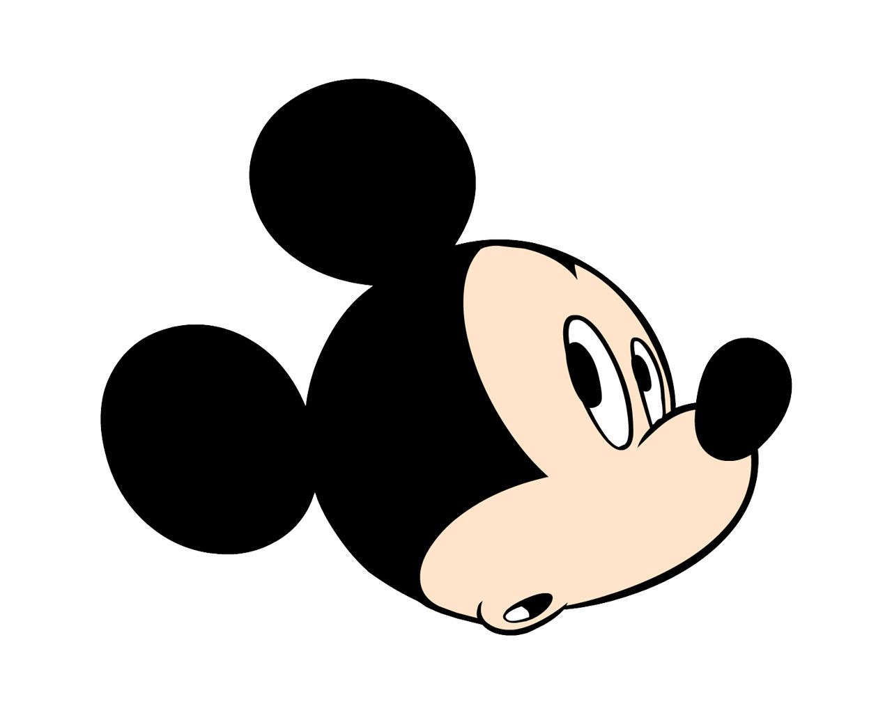 Mickey Mouse Head | Free Download Clip Art | Free Clip Art | on ...