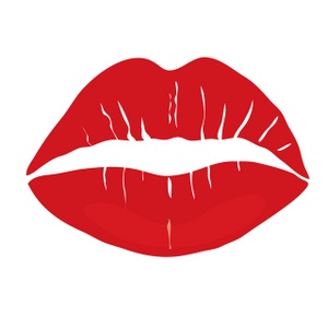 Red Lips Clipart - Tumundografico