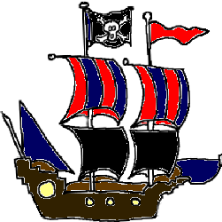 Pictures of pirate ships ship clip art graphics - Clipartix