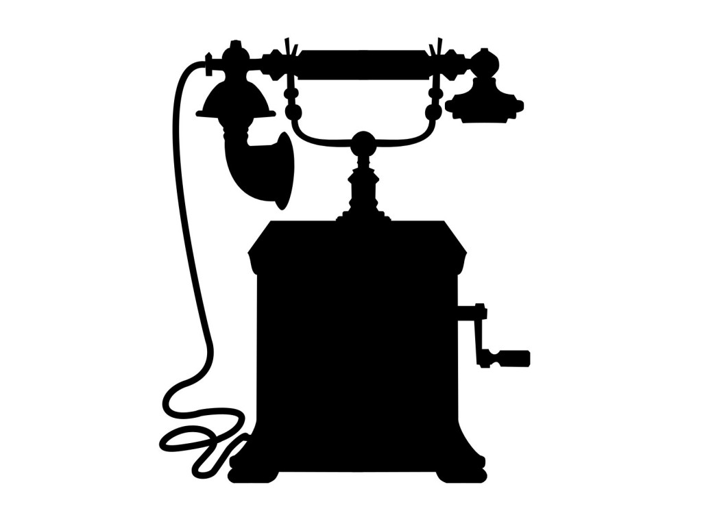 Vintage Telephone Vector (SVG, PNG) | OnlyGFX.com