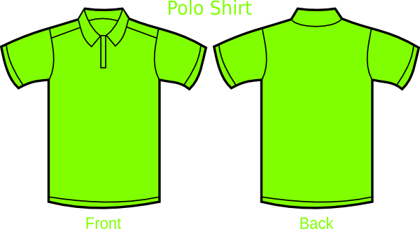 Green Polo Shirt Clip Art - vector clip art online ...