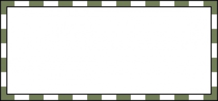 Border Green And White clip art - Download free Other vectors
