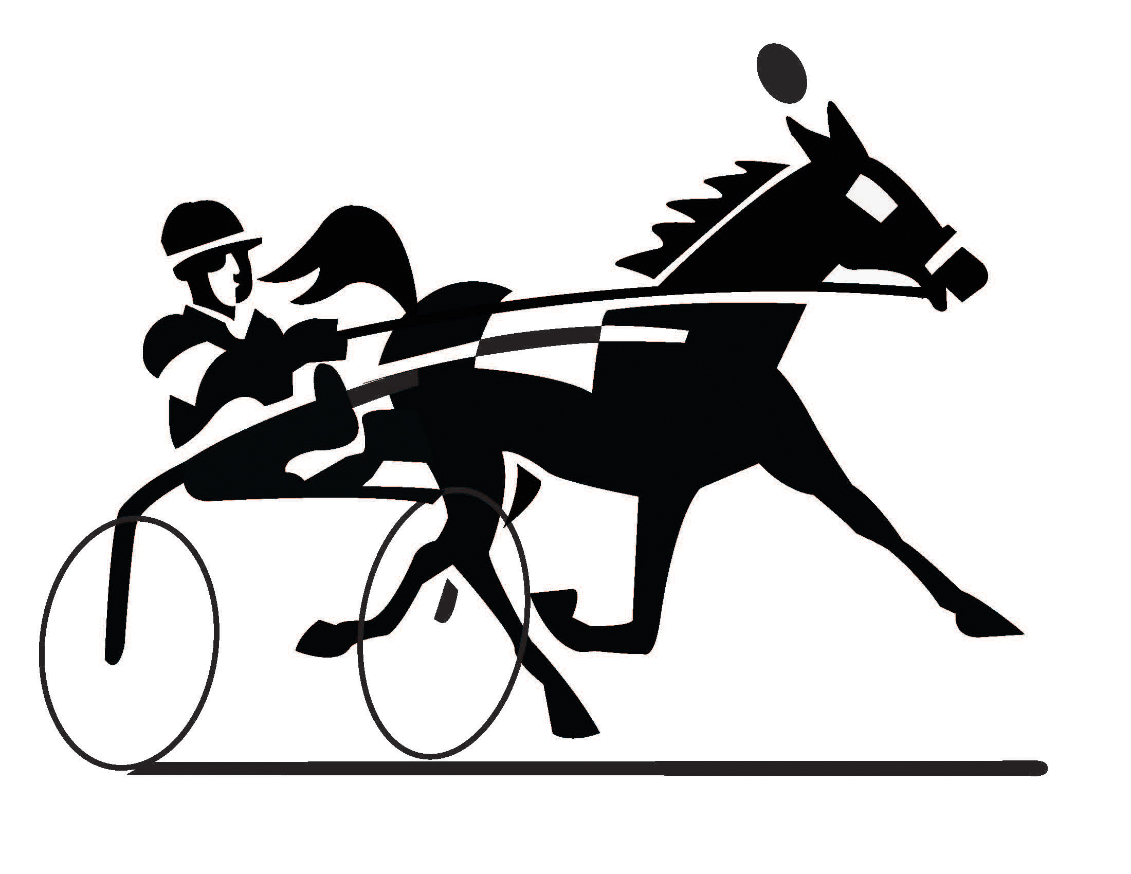 Horse racing racing clip art free image #30715