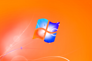 Orange Windows 8 Logo Wallpaper Wallpaper