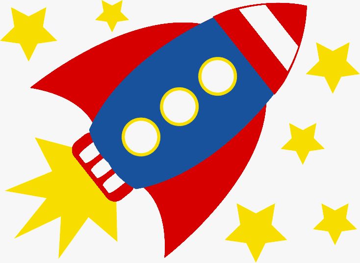 Rocket clipart for kids