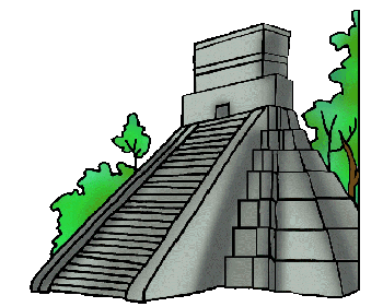 Mayan Pyramid Clipart