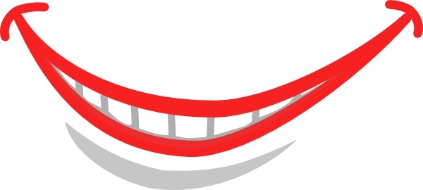 Smile Mouth Teeth clip art Free vector in Open office drawing svg ...