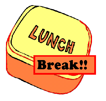 Lunch break clipart images