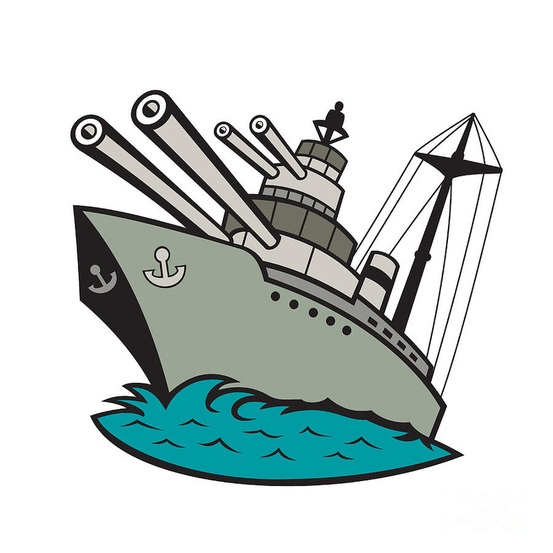 Battleship Clipart - Tumundografico