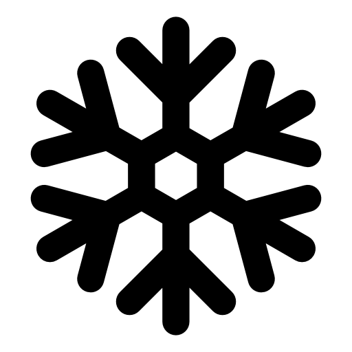 Collection of snowflake icons free download