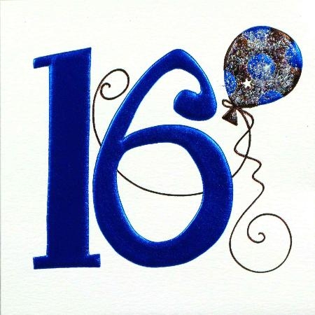 16th Birthday Clipart