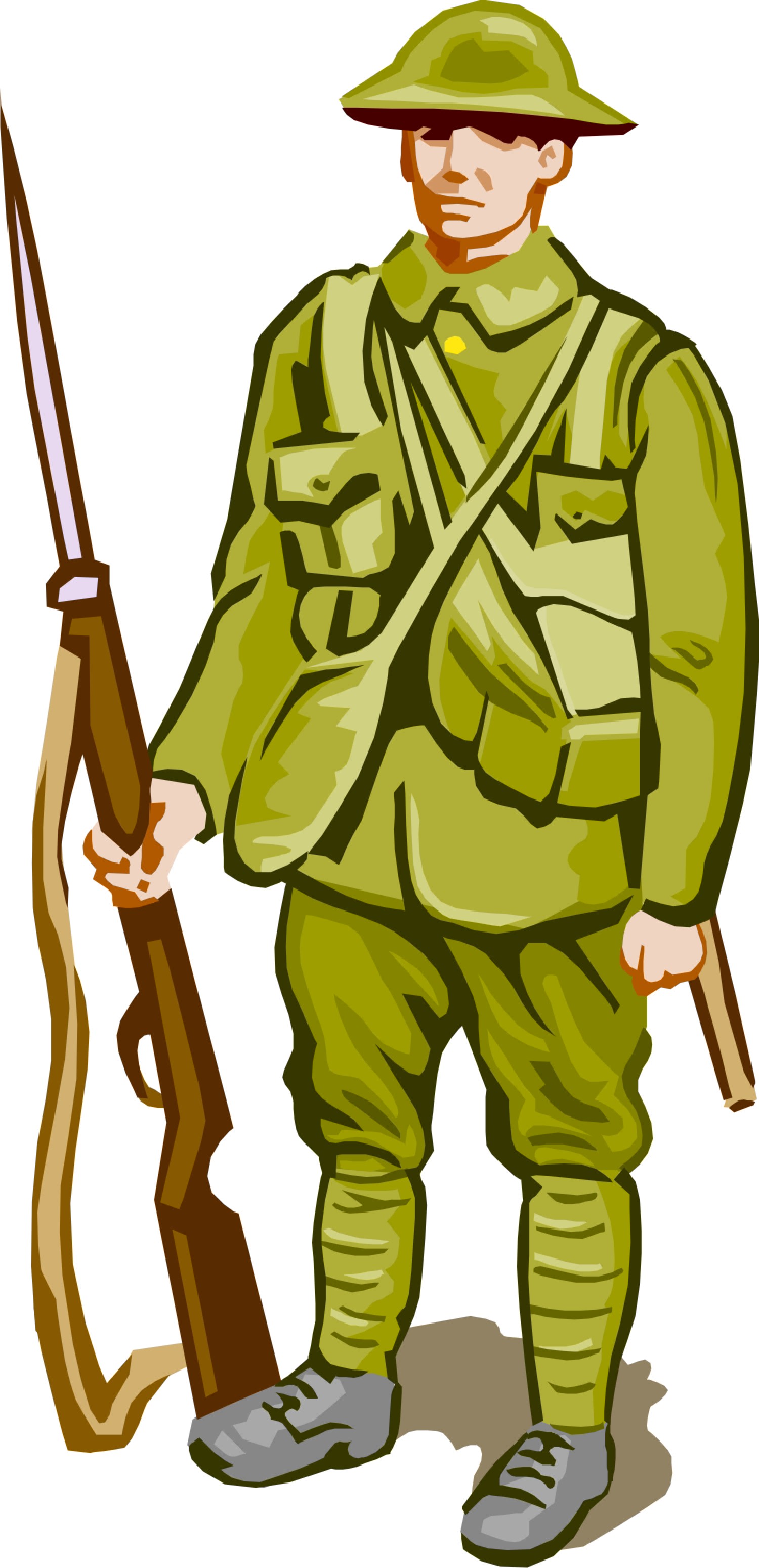 Soldiers Of World War 1 Clipart