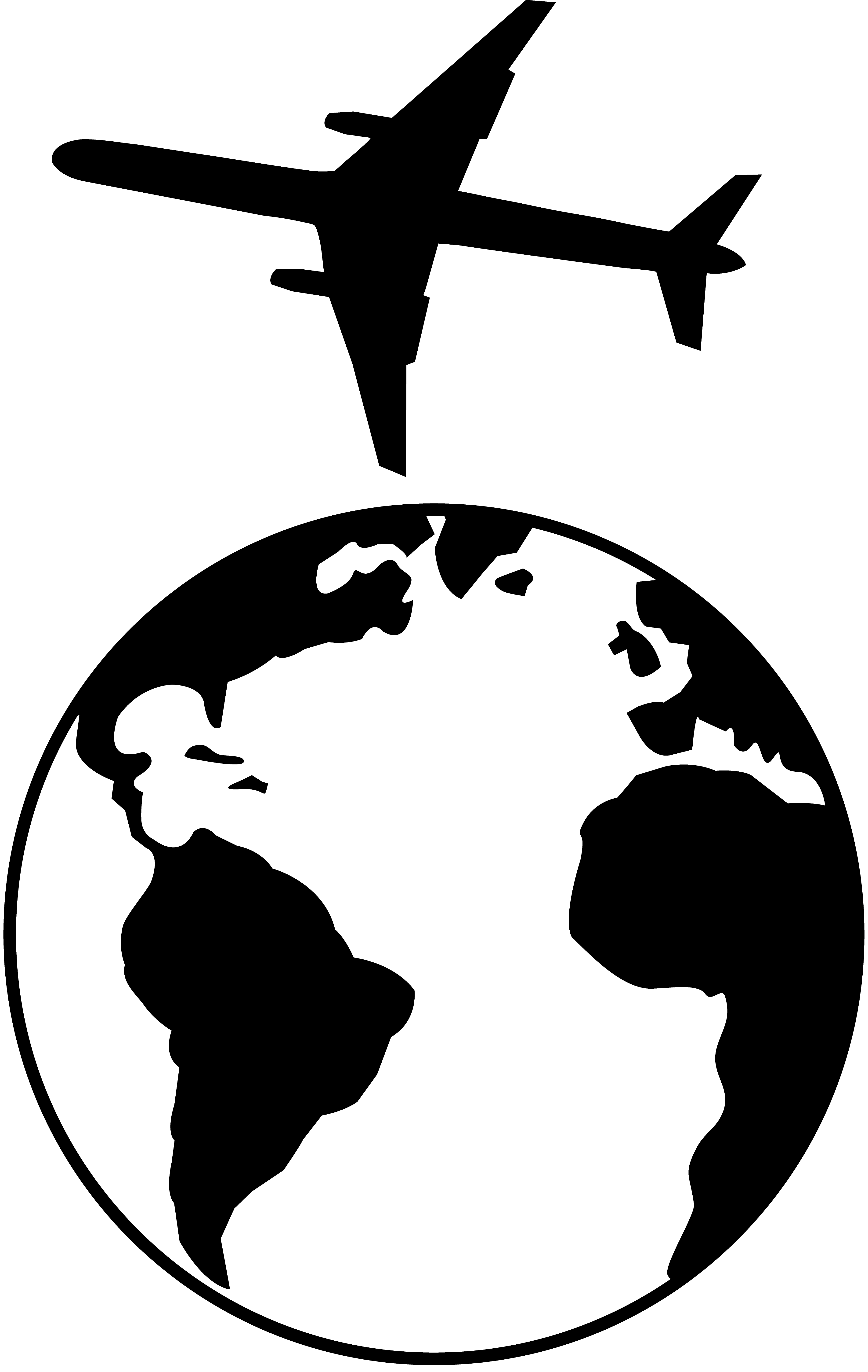 Earth Black And White Clipart