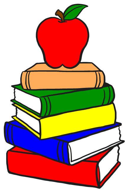 clipart of school books - photo #14