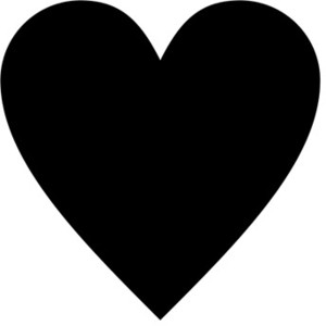 Stencils | Shapes | Heart Shape Template Stencil - stencilease.com ...