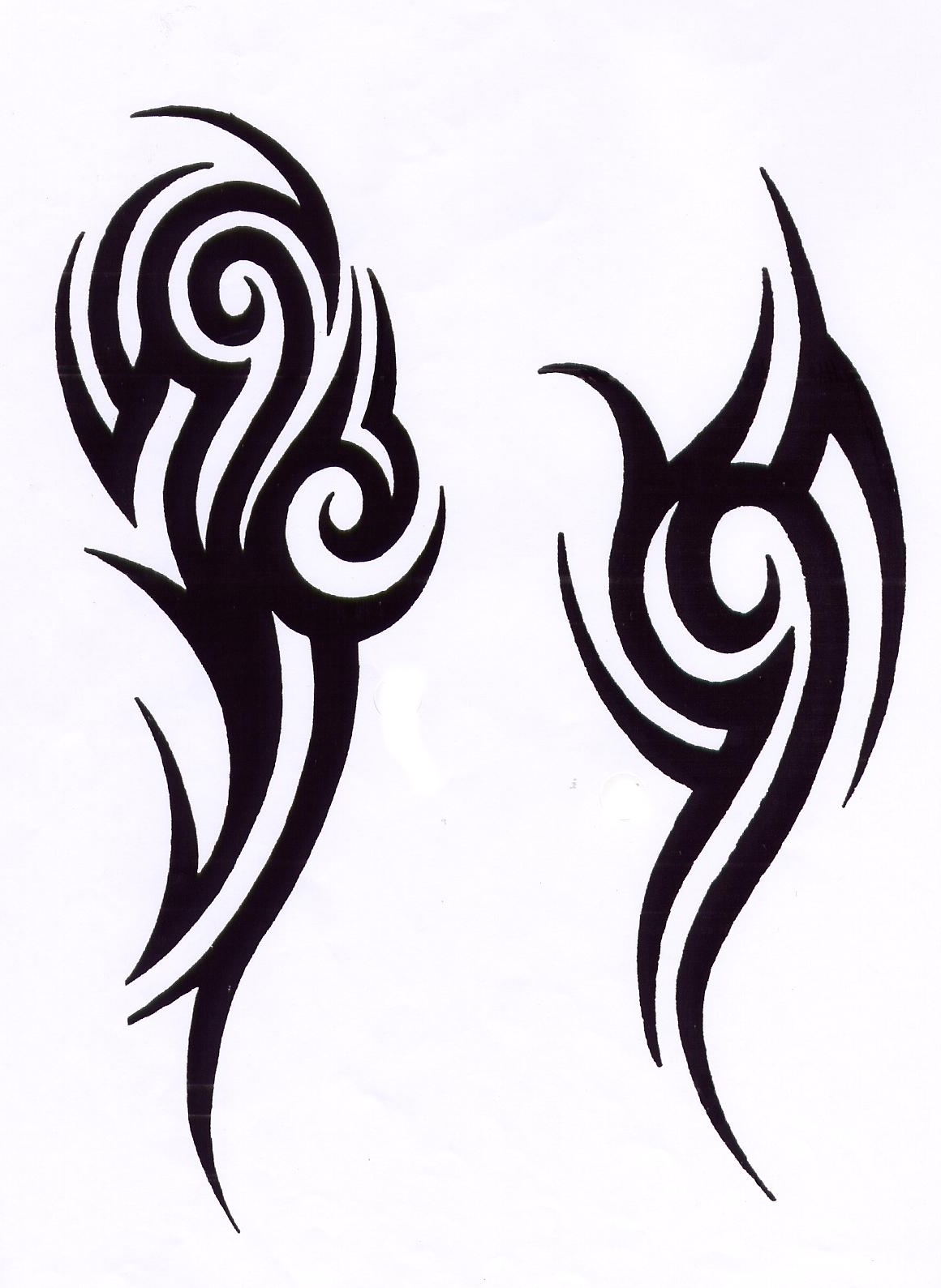 Tribal Shoulder Designs ClipArt Best