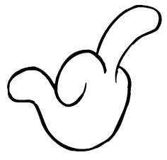 Middle Finger Drawing - ClipArt Best