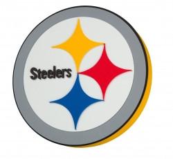 Pittsburgh Steelers NFL "Shield Logo" 3D Foam Logo Wall Sign – Fan ...