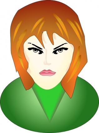 A Mad Face | Free Download Clip Art | Free Clip Art | on Clipart ...