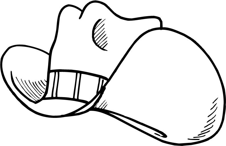 Cowboy hat outline of awboy hat clipart - Cliparting.com