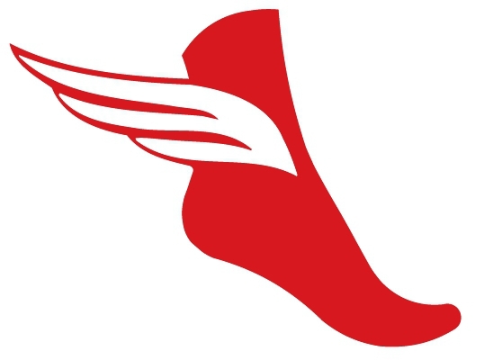 Flying Foot Logo Related Keywords & Suggestions - Flying Foot Logo ...