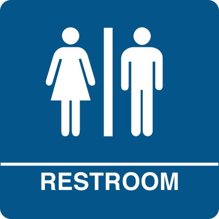 Mens And Womens Restroom Signs Clipart - Free to use Clip Art Resource