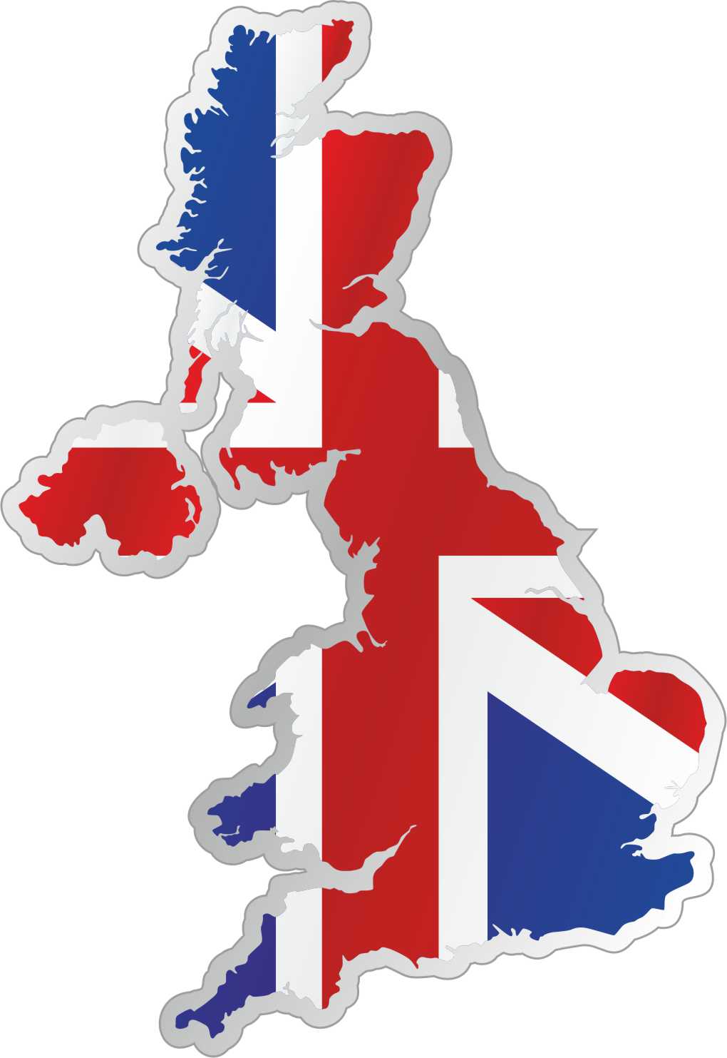 clipart map of great britain - photo #42