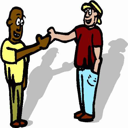 Shaking Hands Cartoon - ClipArt Best