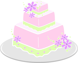 Pink Wedding Cake Clip Art Cpivtiq - GeaVisual - ClipArt ...