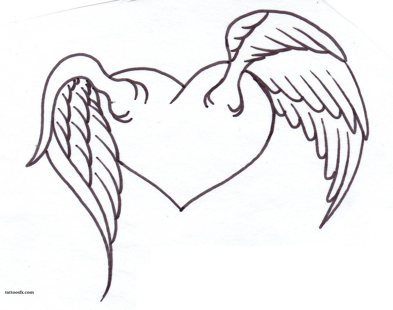 tattoostencils.org - Angel Wing Tattoo Designs